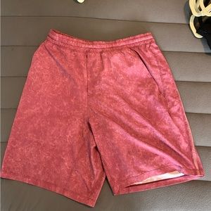 Lululemon Mens Pace Breaker Lined shorts, size medium, 9 inch inseam